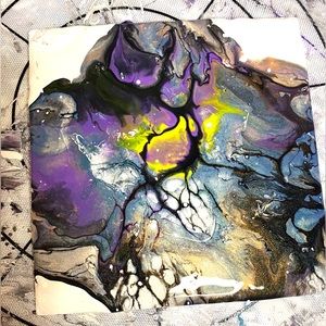 Acrylic Fluid Art Tile New